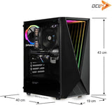 Zocker PC, Intel Core i7-14700F, RTX5060 8GB, 16GB DDR4, 1TB SSD, Windows 11 Pro