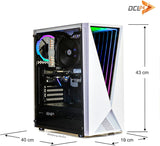 Gaming PC Weiß, Intel Core i7-14700F, RTX5060 Ti 8GB, 16GB DDR4, 1TB SSD, Windows 11 Pro