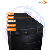 Workstation PC AMD Ryzen 9 7900X, 16GB DDR5, 500GB SSD, Windows 11 Pro