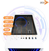 Gaming PC Weiß, Intel Core i7-14700F, RTX5060 Ti 8GB, 16GB DDR4, 1TB SSD, Windows 11 Pro