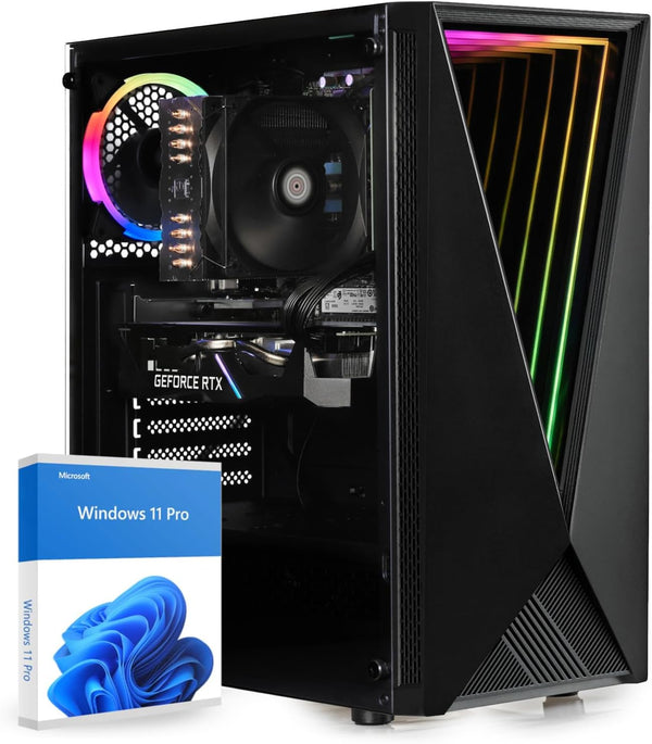 Zocker PC, Intel Core i7-14700F, RTX5060 8GB, 16GB DDR4, 1TB SSD, Windows 11 Pro