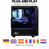 Zocker PC AMD Ryzen 7 5700X, RTX5060 8GB, 32GB DDR4, 1TB SSD, Windows 11 Pro