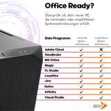Business PC AMD Ryzen 7 5800X, RTX3050 6GB, 32GB DDR4, 1TB SSD, Windows 11 Pro
