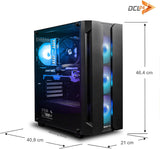 Gaming PC AMD Ryzen 7 5700X, RTX5060 8GB, 16GB DDR4, 1TB SSD, Windows 11 Pro