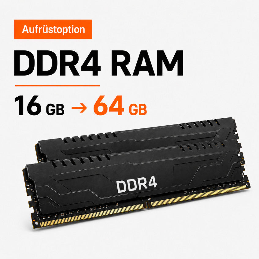 Aufrüstoption DDR4 RAM 16GB -> 64GB