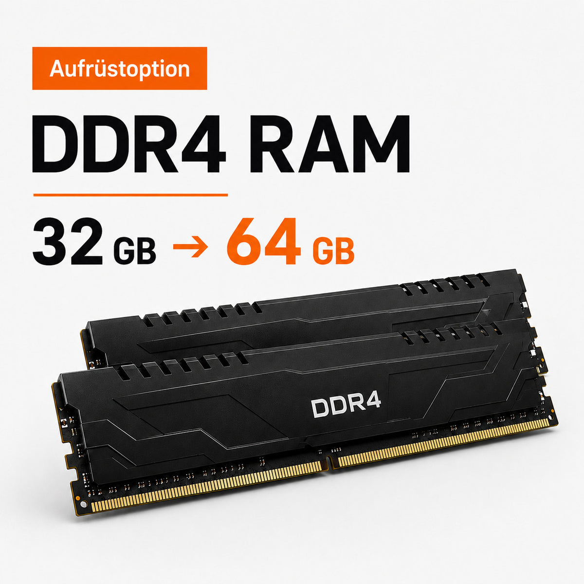 Aufrüstoption DDR4 RAM 32GB -> 64GB